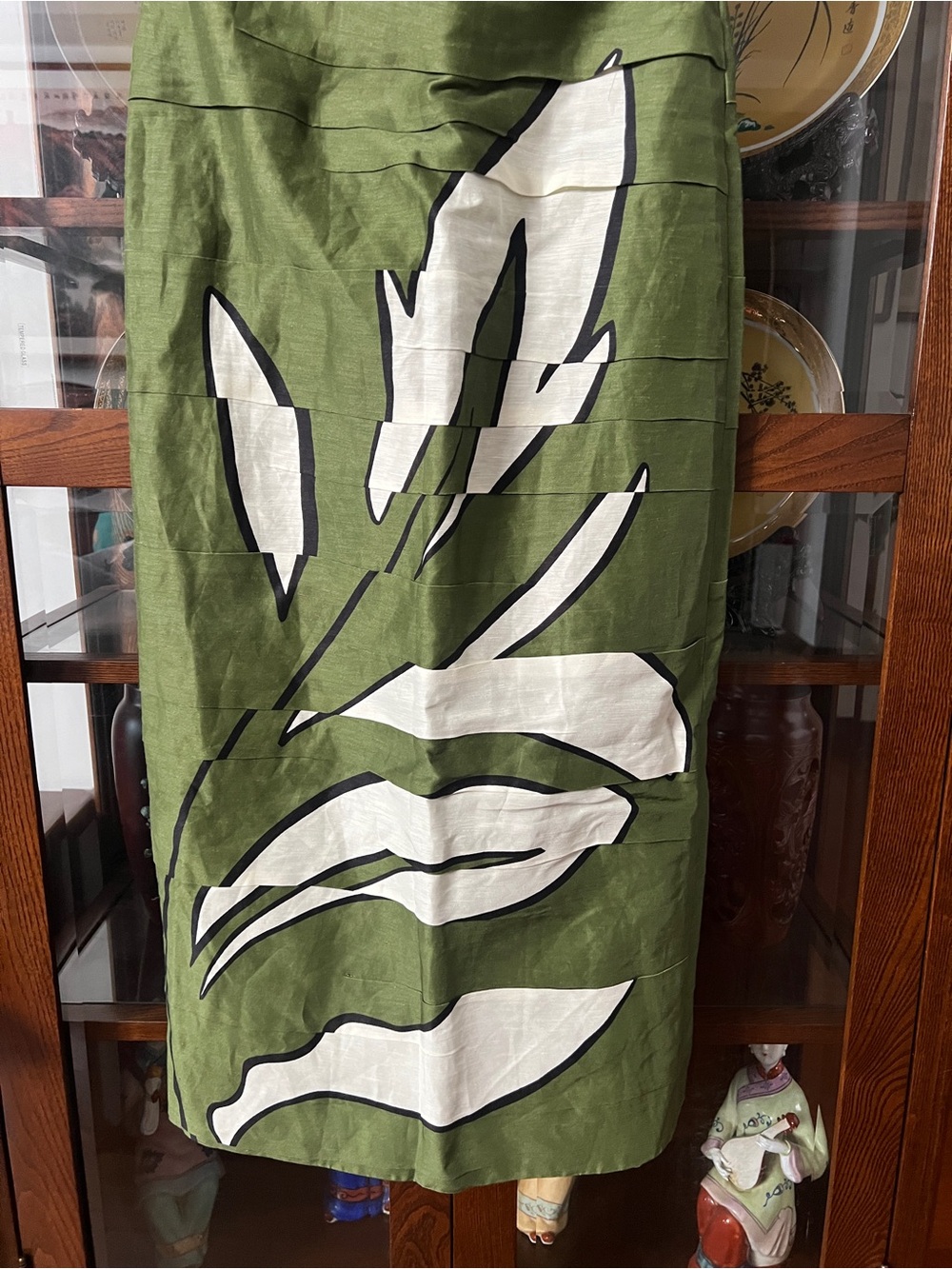 Aje Jasmine Green Column Strapless Linen Midi Dress AU4/US0 NWT - Picture 12 of 16